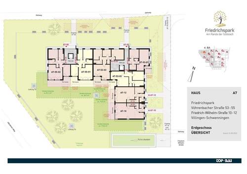 Übersicht Erdgeschoss - 