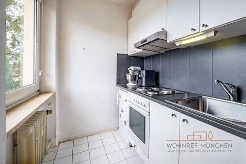 Küche - Etagenwohnung mit 57,40 m&sup2; in München - Berg am Laim zum Kaufen