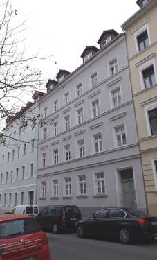 Hausansicht - Hochschulnahe 2 Raumwohnung mit gemütlichen Dachgeschossflair