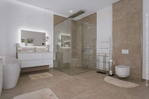 ... verglaster Eckdusche, ... - 