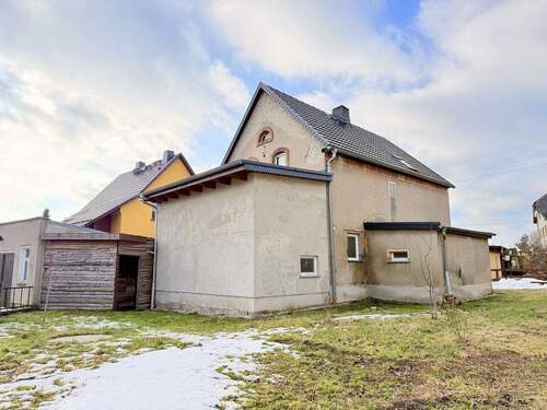 Hausansicht Garten - 3 Zimmer Einfamilienhaus in Frankenthal