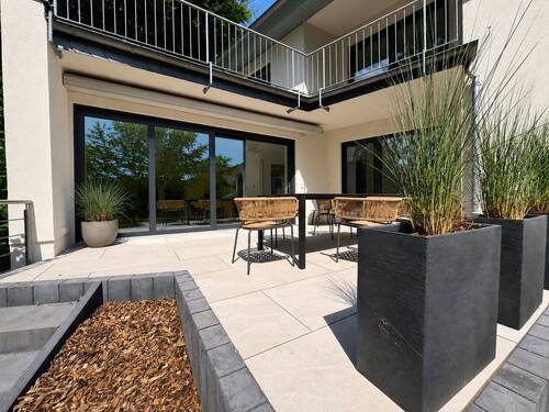 Terrasse - Traumhaftes EFH mit Atelier & großem Garten- luxuriös saniert und bezugsfrei - Leverkusen Schlebusch