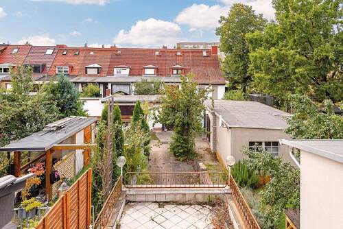 Aussicht vom Balkon - 