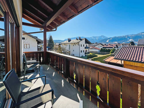 Blick vom Südbalkon Obergeschoss - 