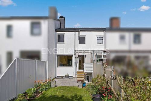 Hausrückseite - 4 Zimmer Reihenmittelhaus zum Kaufen in Henstedt-Ulzburg