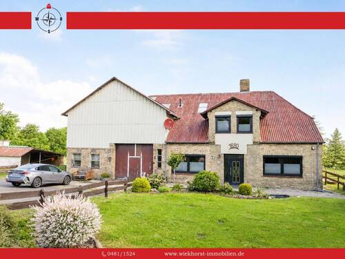 Ansicht - Landleben Pur : Resthof mit 12.501 m² Grundstück für Pferde und Visionen