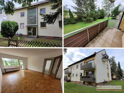 Bild 1 - * GEPFLEGT WOHNEN * gut geschnittene 3-Zi-Whg. mit BALKON in attraktiver Wohnlage in Schwabach