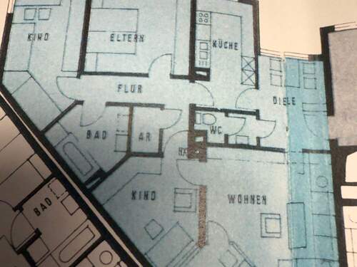 Grundriß Whg 20 - 