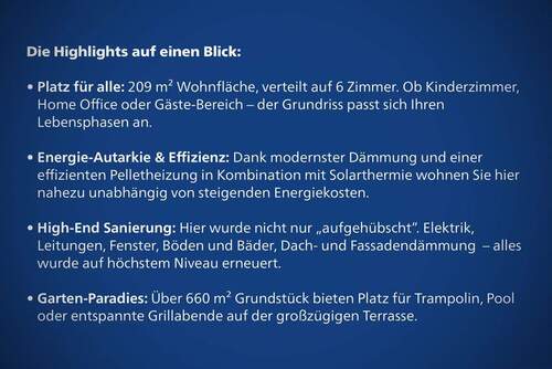 Highlights auf einen Blick - 