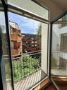 Aussicht Franz. Balkon - 2 Zimmer Etagenwohnung in Hamburg