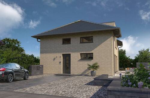 Ansicht Eingang Klinker - 
