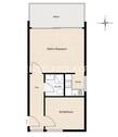 Grundriss der Wohnung (Grundriss nicht maßstabsgerecht) - 