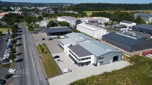 Drohnenansicht - Halle zur Miete in Eschweiler