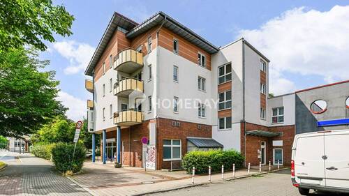 Außenansicht 1 - Barrierefreie 2 Zimmerwohnung mit Balkon und Aufzug in Dortmund BaropHombruch