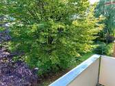 Blick von ihrem Balkon - 