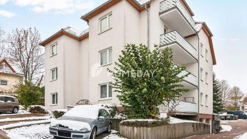 Außenansicht 2 - Gepflegte 2-Zimmer-Wohnung in ruhiger Lage mit Südwest-Loggia und Tiefgaragenplatz