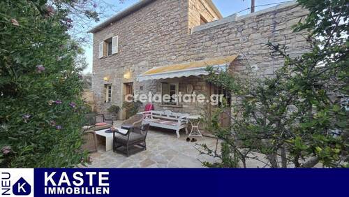 Titel - Charmantes Haus mit 92 m² Wohnfläche und traumhaftem Bergblick in Pitsidia, Kreta