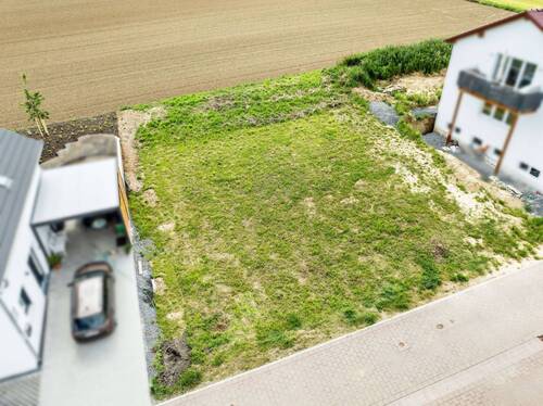 Vogelperspektive - Grundstück in Sulzfeld