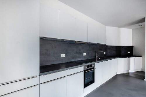 Ansicht vollausgestattete Einbauküche - Etagenwohnung mit 99,90 m&sup2; in Berlin zur Miete