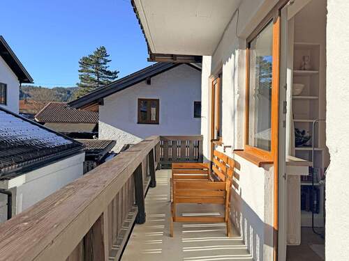 Sonniger Süd/Westbalkon im Obergeschoss - 