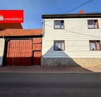 Charmanter Seitenhof mit großem Grundstück und viel Gestaltungspotenzial! - Mühlhausen Görmar