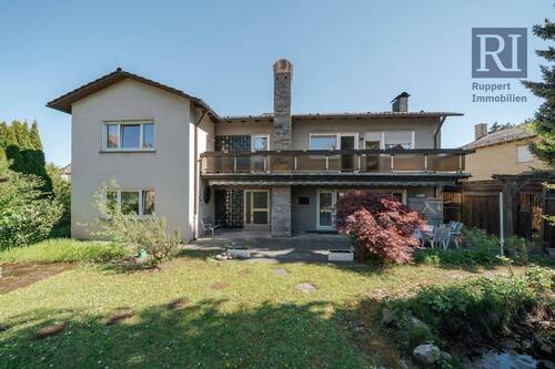 Außenansicht Garten - Einfamilienhaus mit 309,00 m&sup2; in Höchberg zum Kaufen