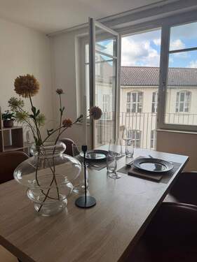 Ausblick Balkon.jpg - 2 Zimmer Etagenwohnung zur Miete in Pforzheim