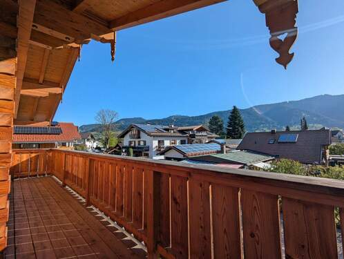 Panoramablick vom Balkon - 