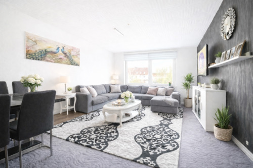 Wohnzimmer - 3 Zimmer Etagenwohnung in Essen