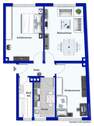 Grundriss Wohnung - 