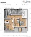 Grundriss - 3 Zimmer Etagenwohnung zur Miete in Dogern