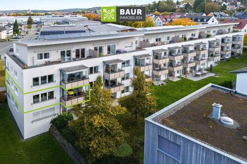 Luftbild - 3 Zimmer Etagenwohnung zum Kaufen in Weingarten