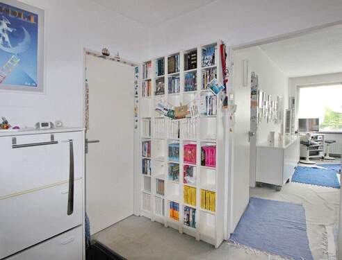 Blick zum Bad und Wohnzimmer - 