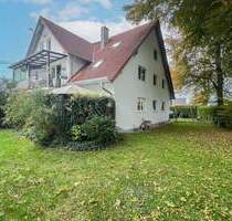 Sofort bezugsfrei: 4-Zimmer-Erdgeschosswohnung mit 300qm Traumgarten und 2 Parkplätzen! - Langerringen