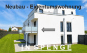 Süd - Westbalkon - IN SPENGE: 3 Zi. Neubau- ETW. Jetzt zum Einzug bereit.