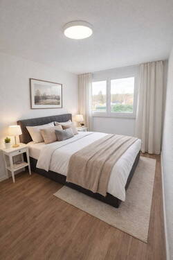 Schlafzimmer - Etagenwohnung mit 98,00 m&sup2; in Wildberg zum Kaufen