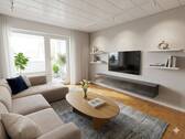Wohnzimmer KI-Konzeptbild - 