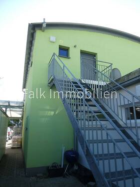 Ansicht Fluchttreppe - 