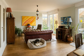 E_Wohnzimmer - Großzügige Doppelhaushälfte mit Garten & Dachterrasse - Wohnen am Schlachtensee