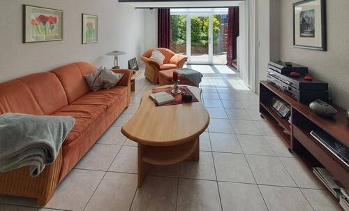 Ausgang auf die Terrasse. - 