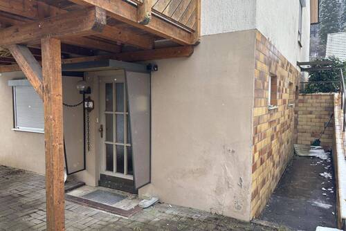 Eingang Gartengeschoss - Doppelhaushälfte mit 121,00 m&sup2; in Tuttlingen zum Kaufen