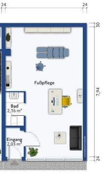 Bild 2 - 1 Zimmer Etagenwohnung in Wehr