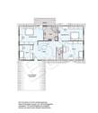 Grundriss Haupthaus Obergeschoss - 