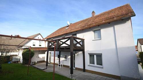 Hauseingang hinter dem Haus - 