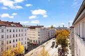 Ausblick vom Balkon nach Osten - Urban Living mit Charme - Maisonette im modernen Loftstyle im Herzen von Berlin-Mitte