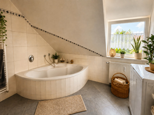 Badezimmer - Etagenwohnung in Erfurt zum Kaufen