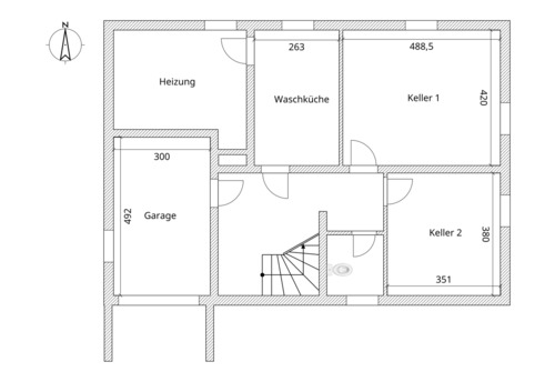 Schema Kellergeschoss - 