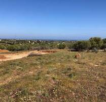 nahe Porto Cristo mit herrlichem Meerblick: Finca-Grundstück mit Baugenehmigung - Mallorca