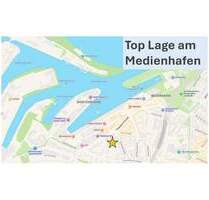 Wohnen in Bestlage am Medien Hafen mit Balkon - Düsseldorf Unterbilk