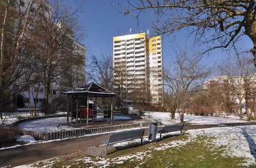 Ansicht - 2 Zimmer Wohnung Germering, beste Infrastruktur, guter Grundriss